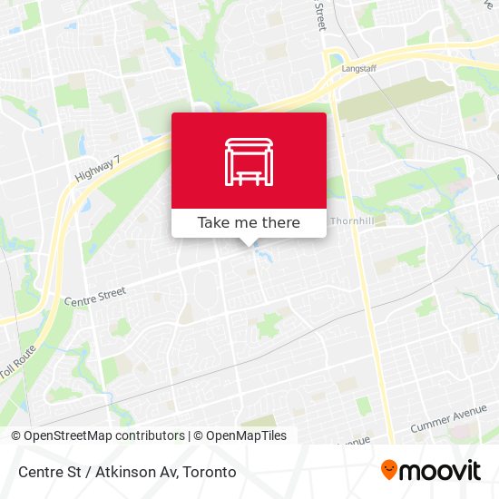 Centre St / Atkinson Av plan