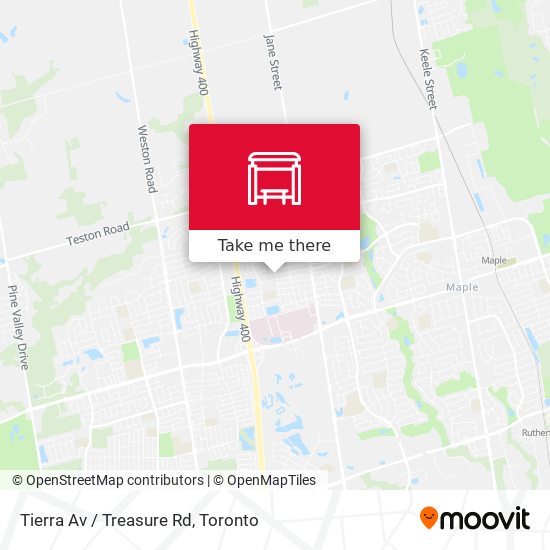 Tierra Av / Treasure Rd plan