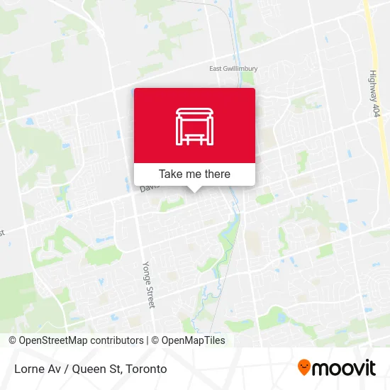 Lorne Av / Queen St map