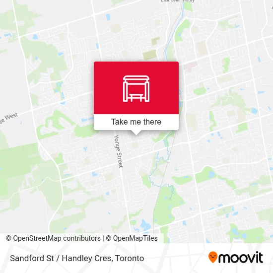 Sandford St / Handley Cres map