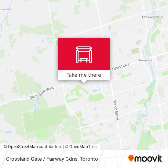 Crossland Gate / Fairway Gdns map