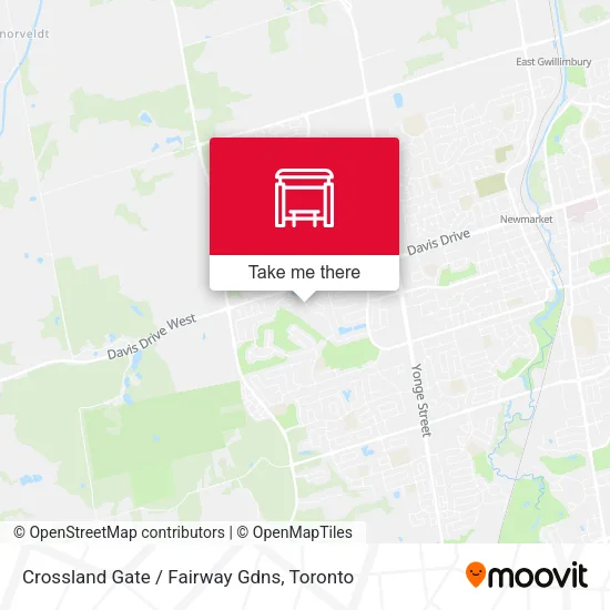 Crossland Gate / Fairway Gdns map