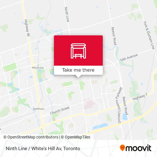 Ninth Line / White's Hill Av plan