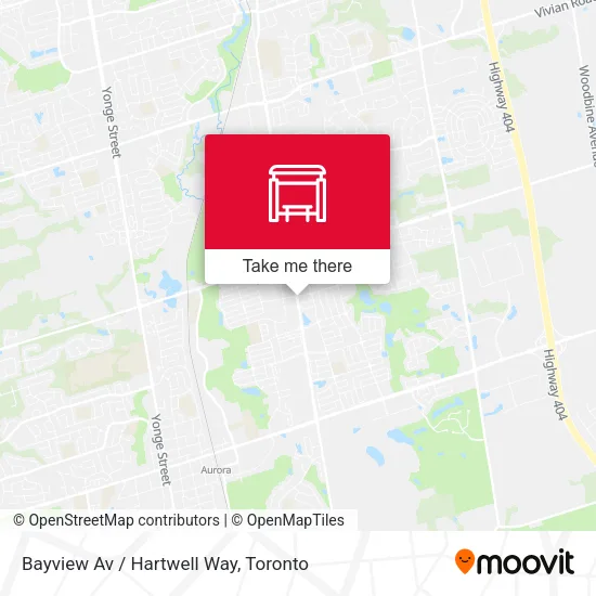 Bayview Av / Hartwell Way plan