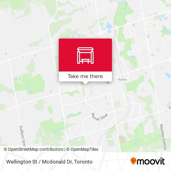 Wellington St / Mcdonald Dr map