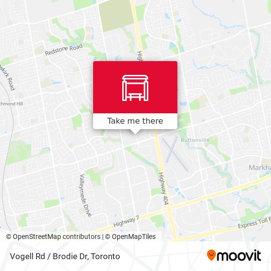 Vogell Rd Brodie Dr stop Routes Schedules and Fares