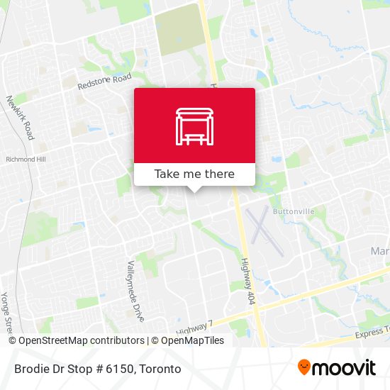 Brodie Dr Stop # 6150 plan