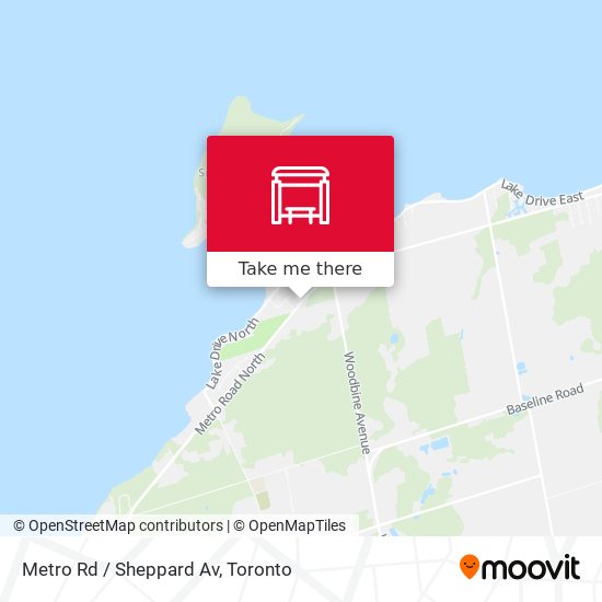 Metro Rd / Sheppard Av plan