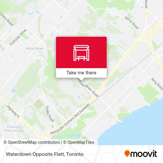 Waterdown Opposite Flatt map