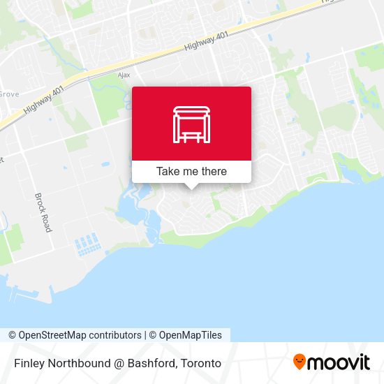 Finley Northbound @ Bashford map