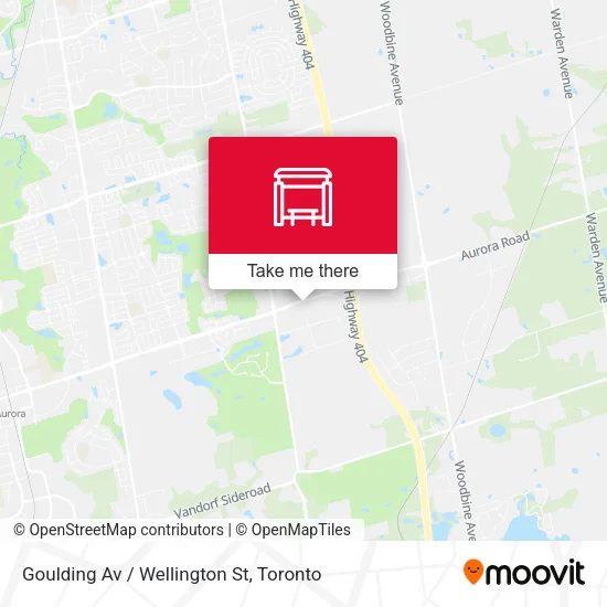 Goulding Av / Wellington St map