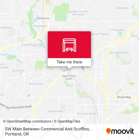 Mapa de SW Main Between Commercial And Scoffins