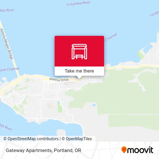 Gateway Apartments map