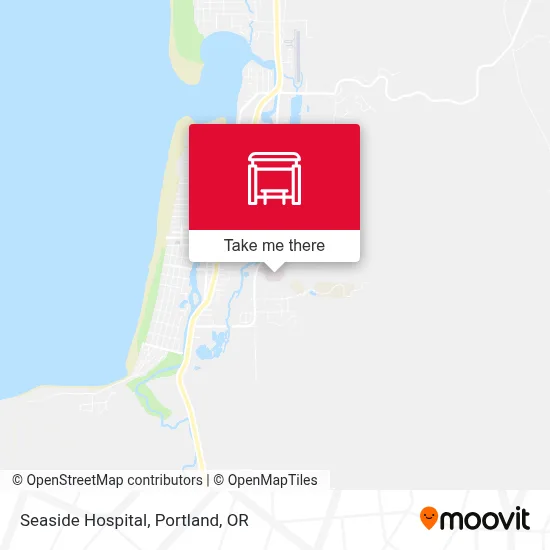 Seaside Hospital map