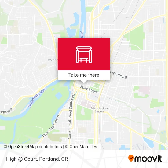 High @ Court map