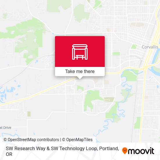SW Research Way & SW Technology Loop map
