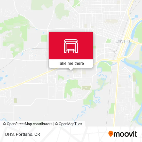 DHS map