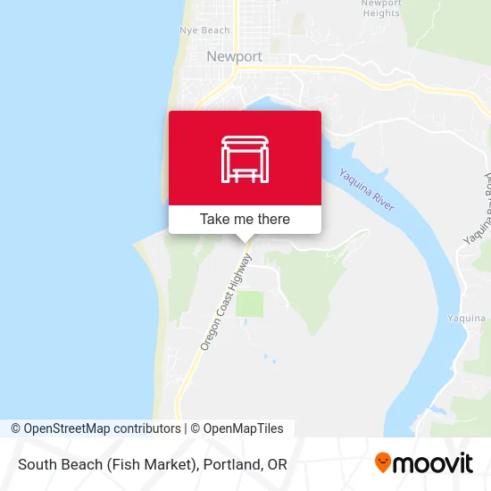 South Beach (Fish Market) map