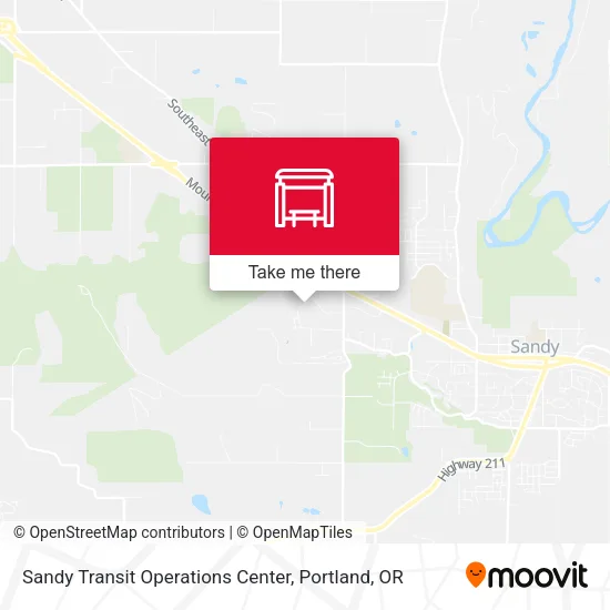 Sandy Transit Operations Center map