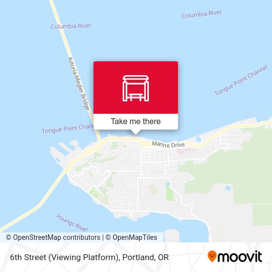 6th Street (Viewing Platform) map