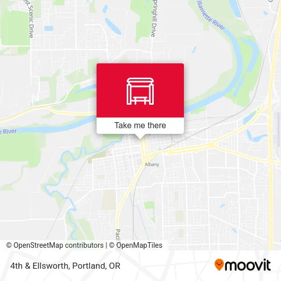 4th & Ellsworth map
