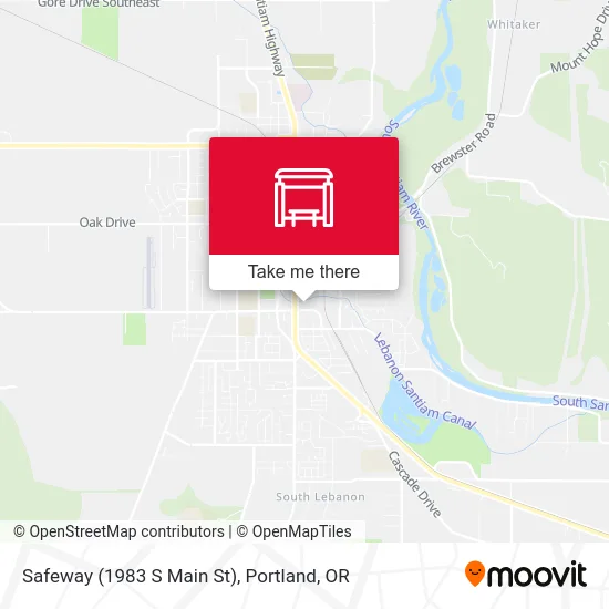 Safeway (1983 S Main St) map