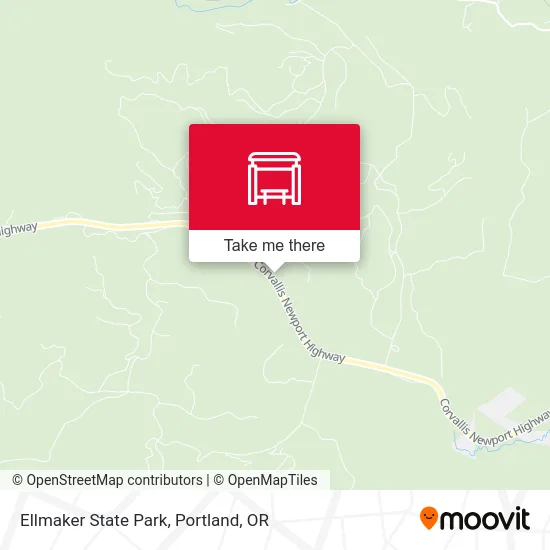 Ellmaker State Park map