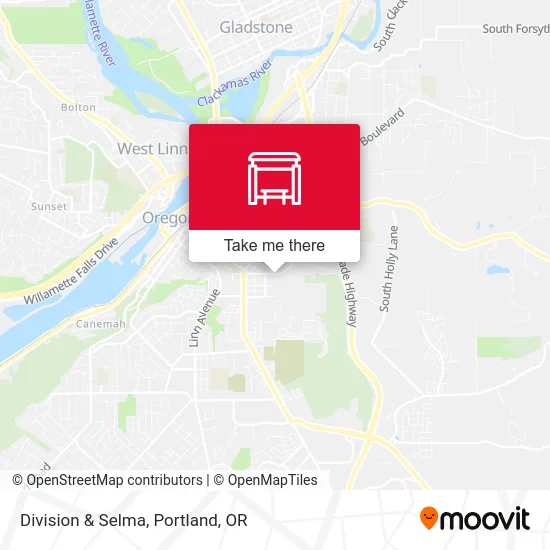 Division & Selma map