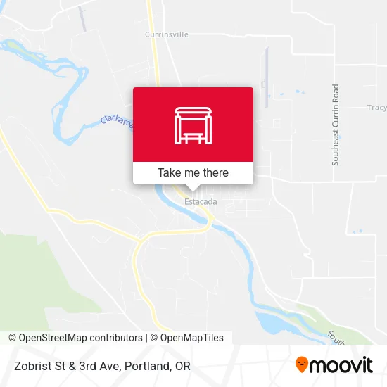 Zobrist St & 3rd Ave map