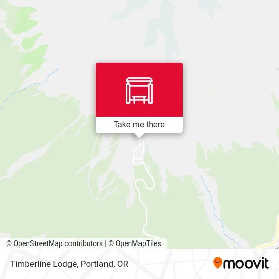 Timberline Lodge map
