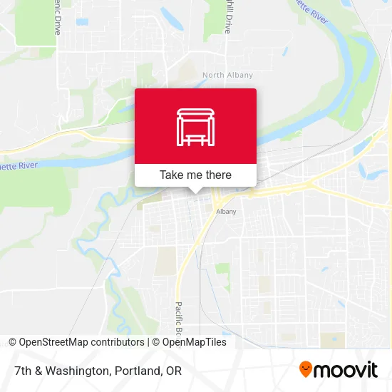 7th & Washington map