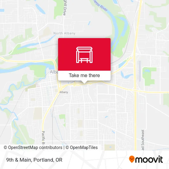 9th & Main map