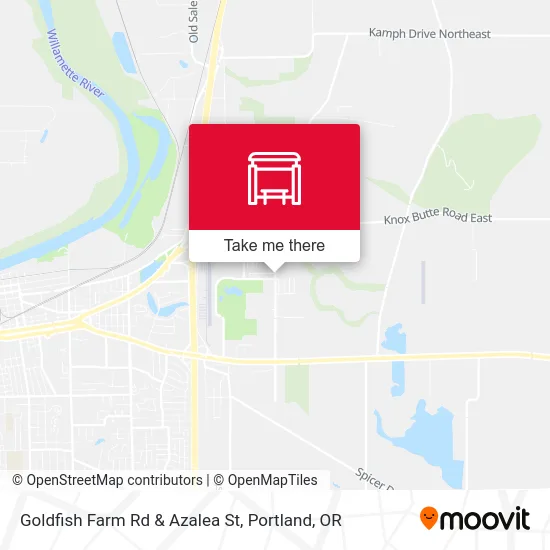 Goldfish Farm Rd & Azalea St map