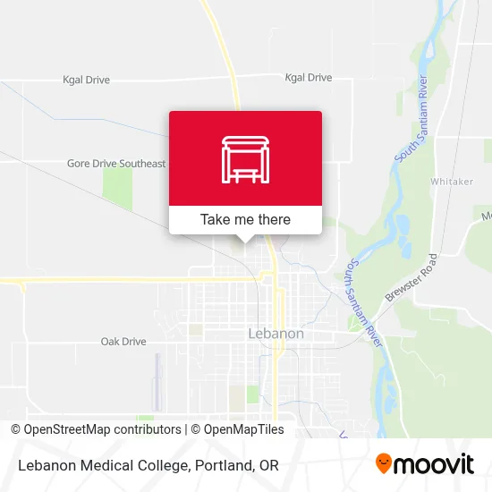 Lebanon Medical College map