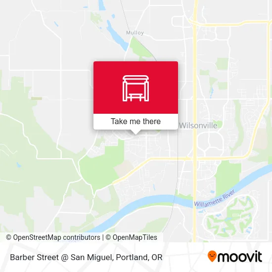 Barber Street @ San Miguel map