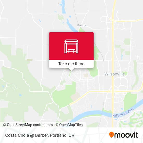 Costa Circle @ Barber map
