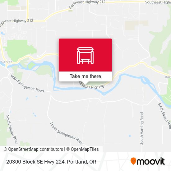 20300 Block SE Hwy 224 map