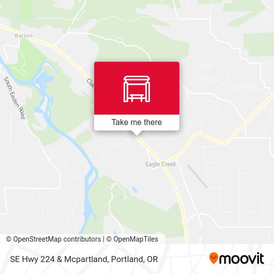 SE Hwy 224 & Mcpartland map