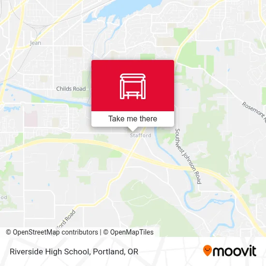 Riverside High School map