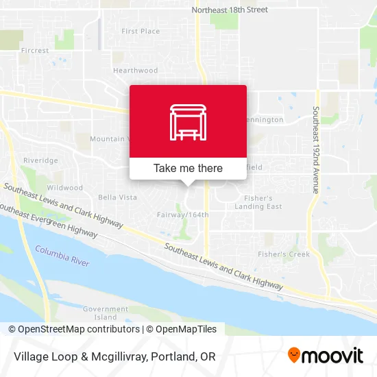 Village Loop & Mcgillivray map