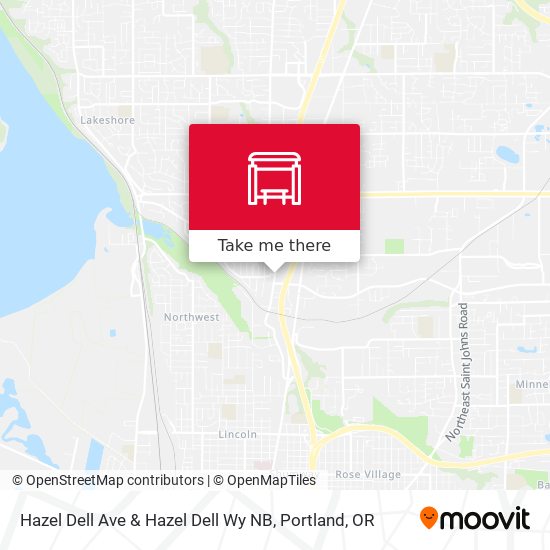 Mapa de Hazel Dell Ave & Hazel Dell Wy NB