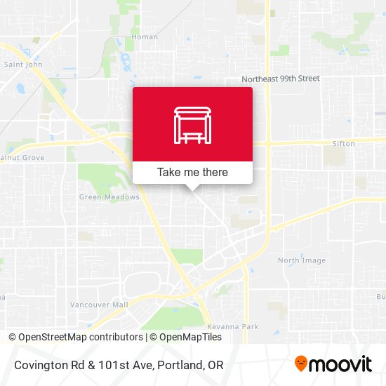 Covington Rd & 101st Ave map