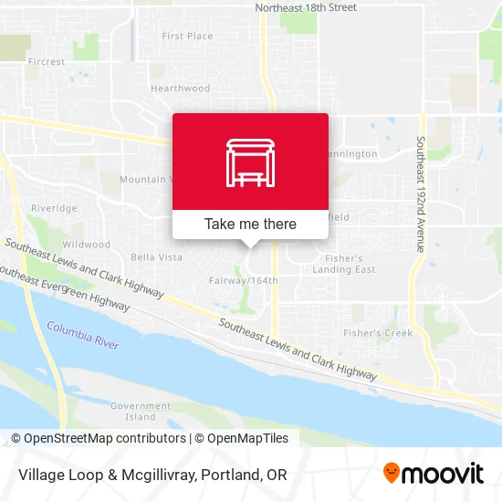 Village Loop & Mcgillivray map