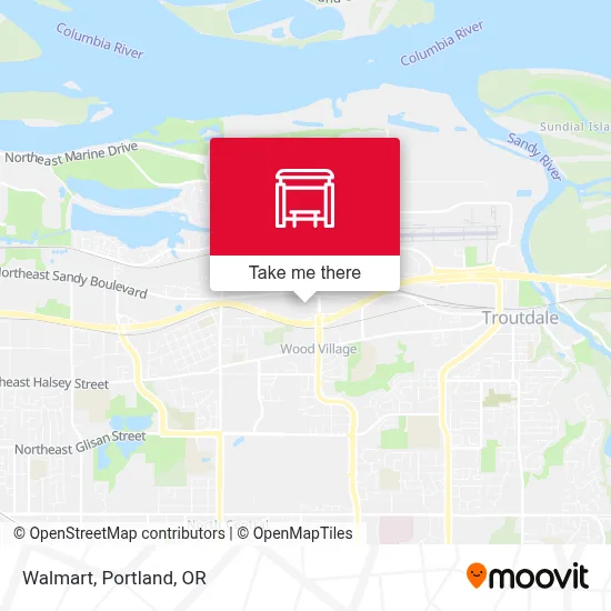 Walmart map
