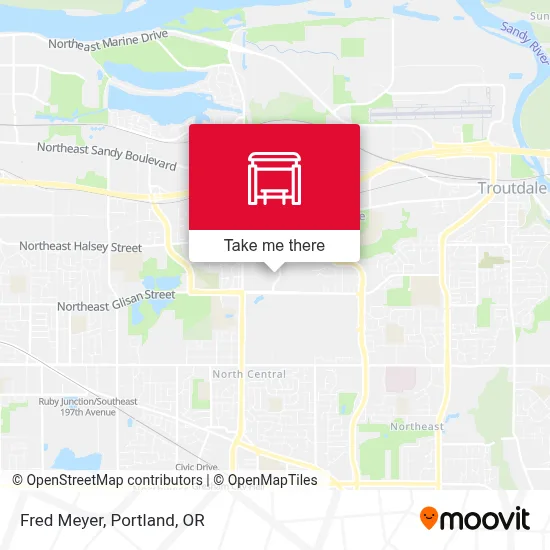 Fred Meyer map