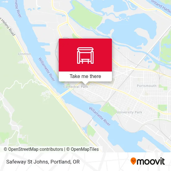 Safeway St Johns map
