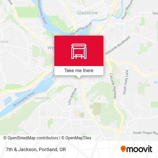 7th & Jackson map