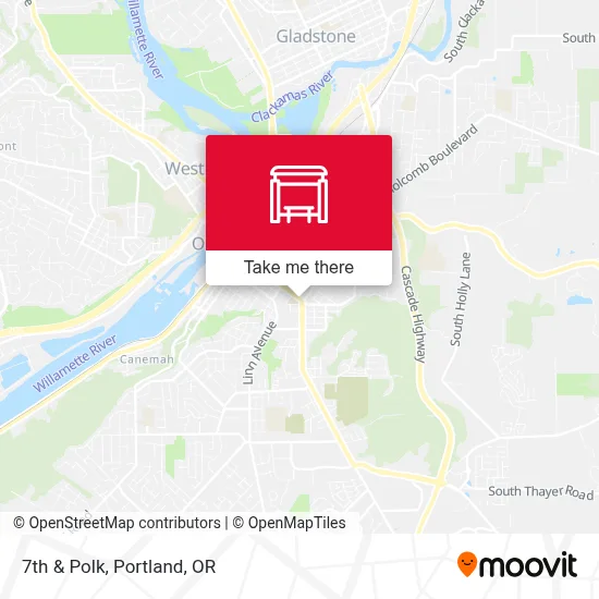 7th & Polk map