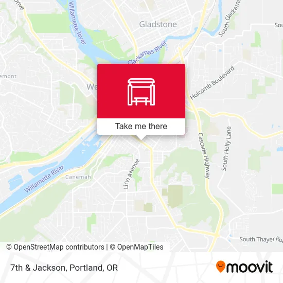 7th & Jackson map