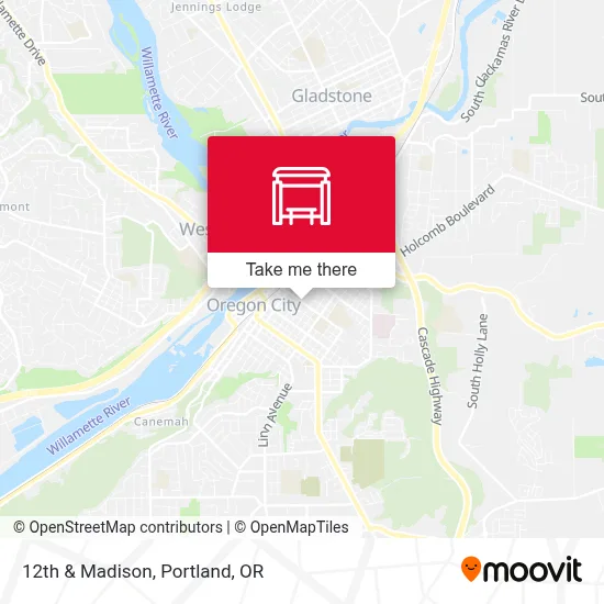 12th & Madison map